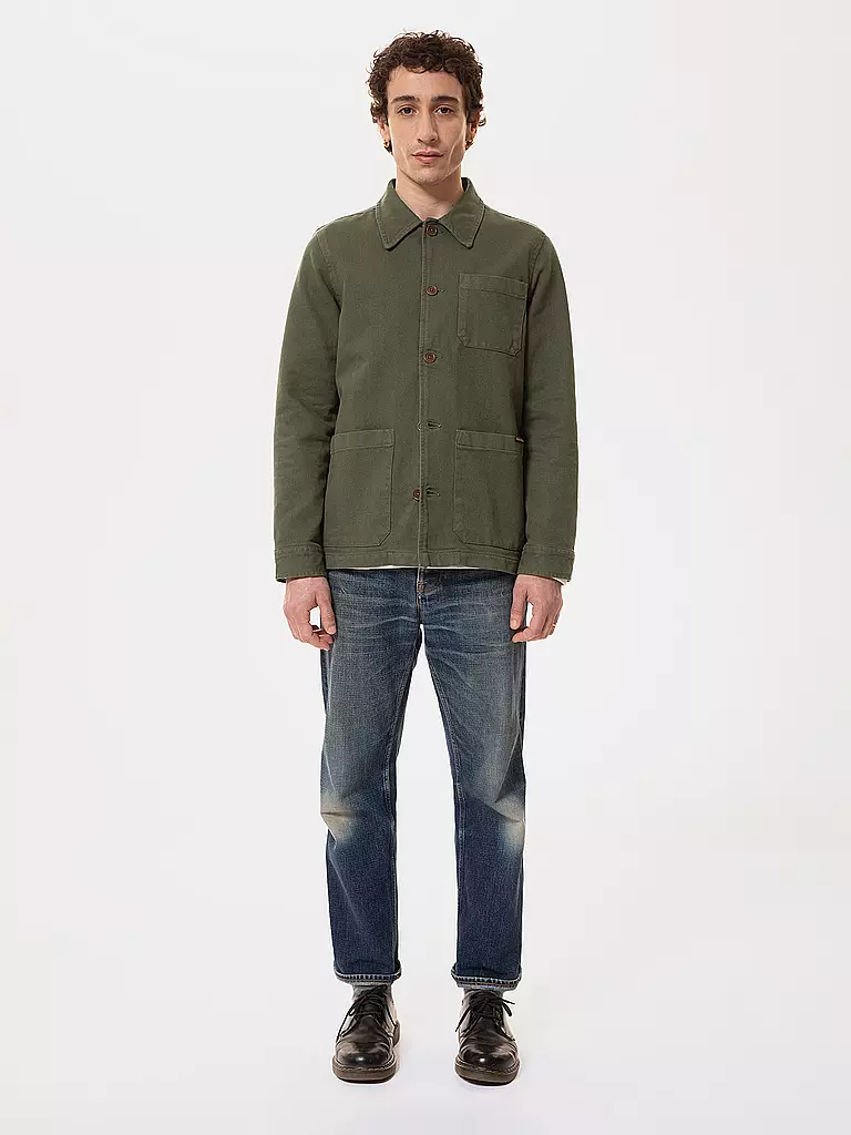 NUDIE JEANS | Overshirt Barney | Verde