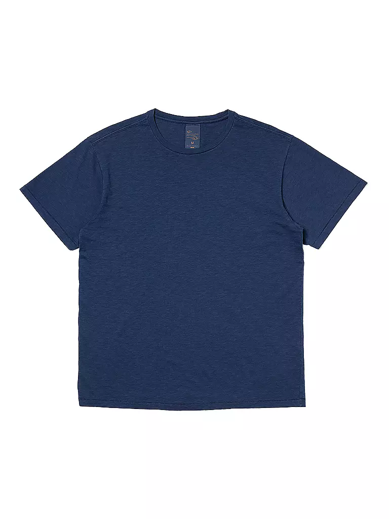NUDIE JEANS | T-Shirt ROFFE | Blu