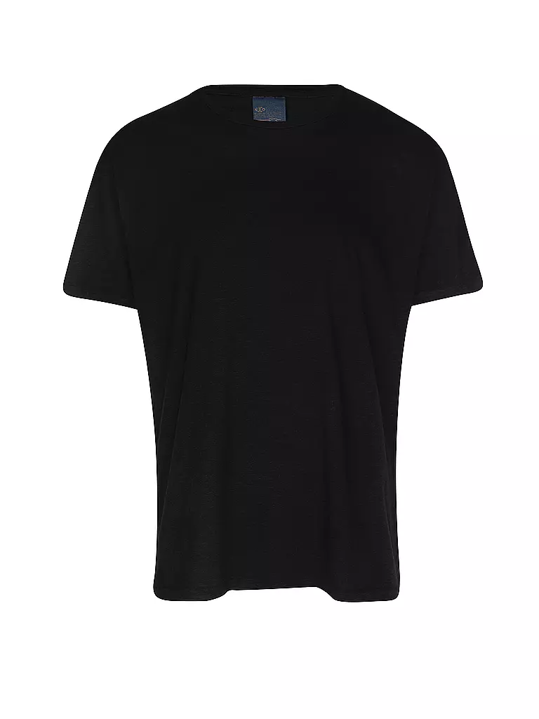 NUDIE JEANS | T-Shirt ROFFE | Nero