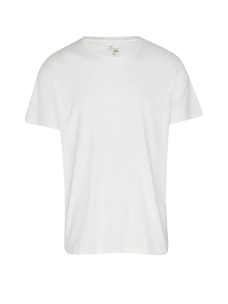NUDIE JEANS | T-Shirt ROFFE | Bianco