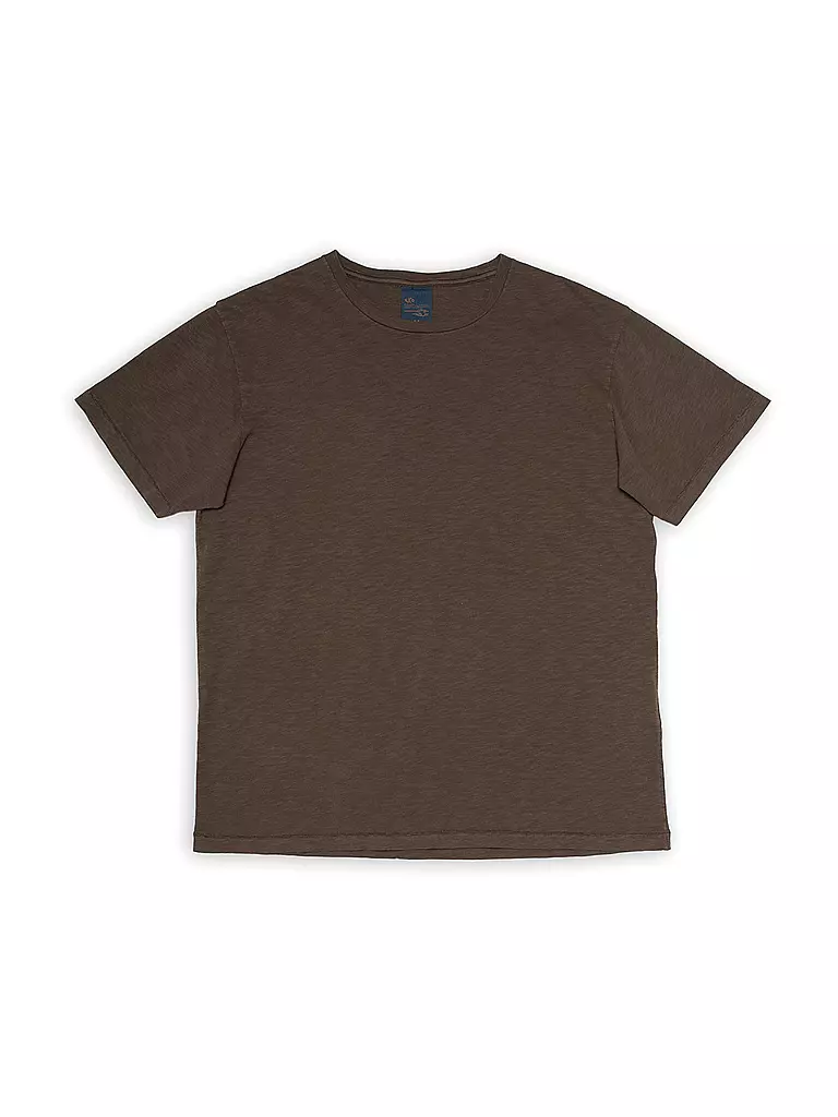 NUDIE JEANS | T-shirt ROFFE | Marrone