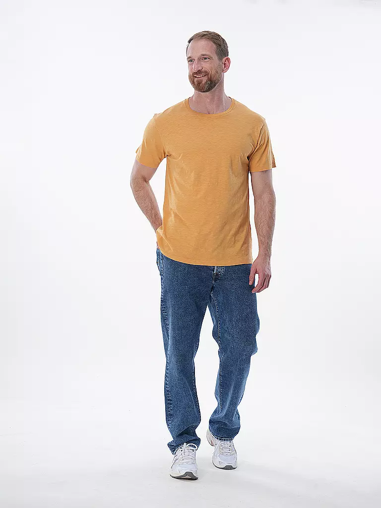 NUDIE JEANS | T-Shirt ROFFE | Arancione