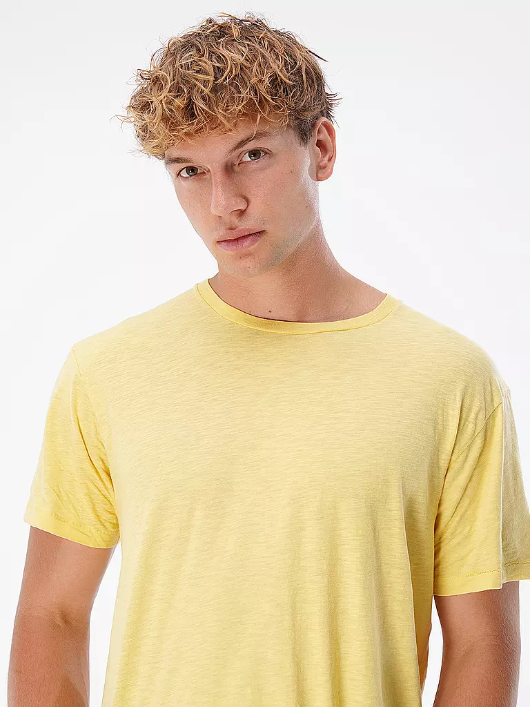 NUDIE JEANS | T-Shirt ROFFE | Giallo