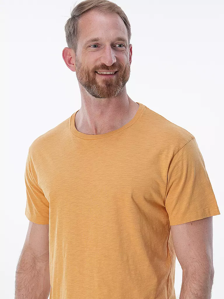 NUDIE JEANS | T-Shirt ROFFE | Arancione