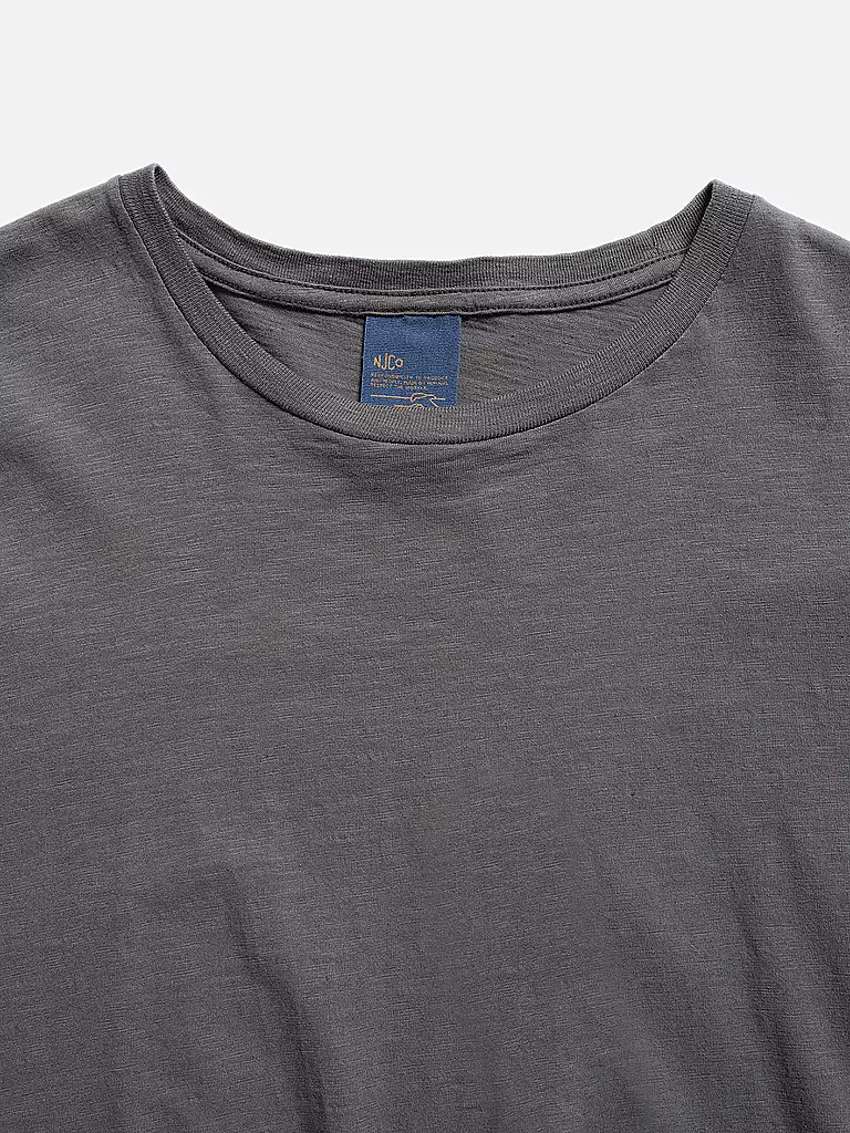 NUDIE JEANS | T-Shirt ROFFE | Grigio