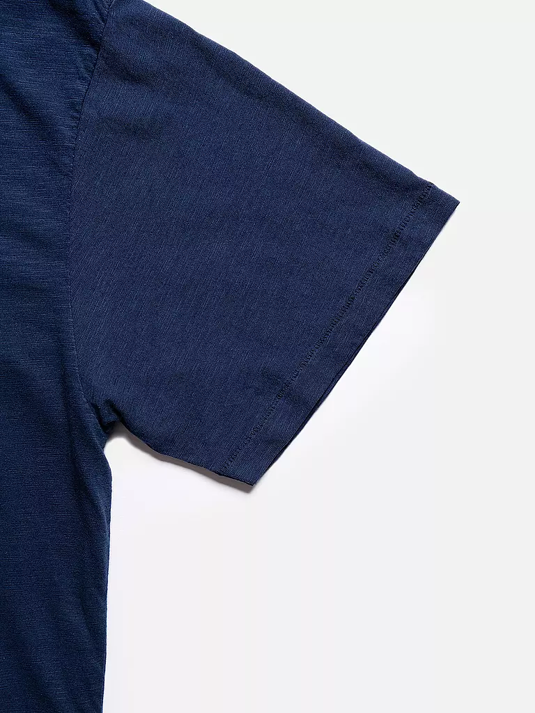 NUDIE JEANS | T-Shirt ROFFE | Blu