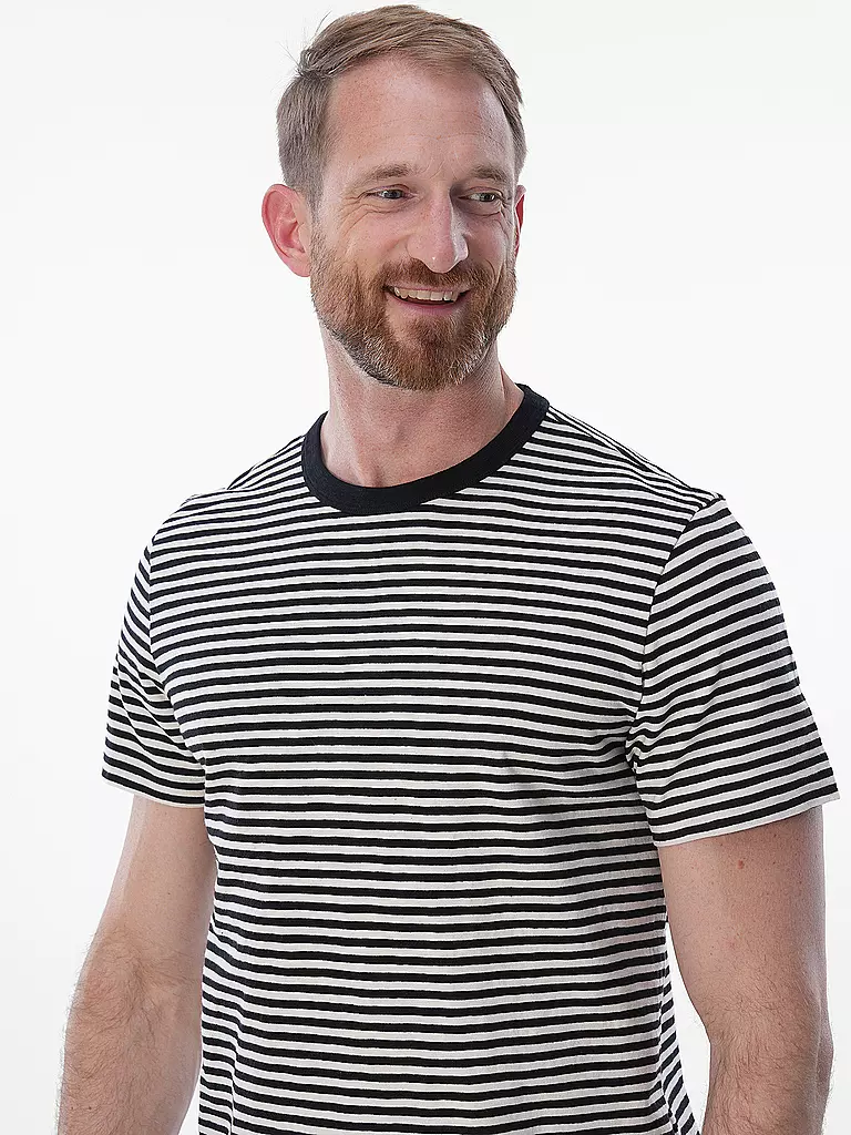 NUDIE JEANS | T-Shirt ROY  | Nero