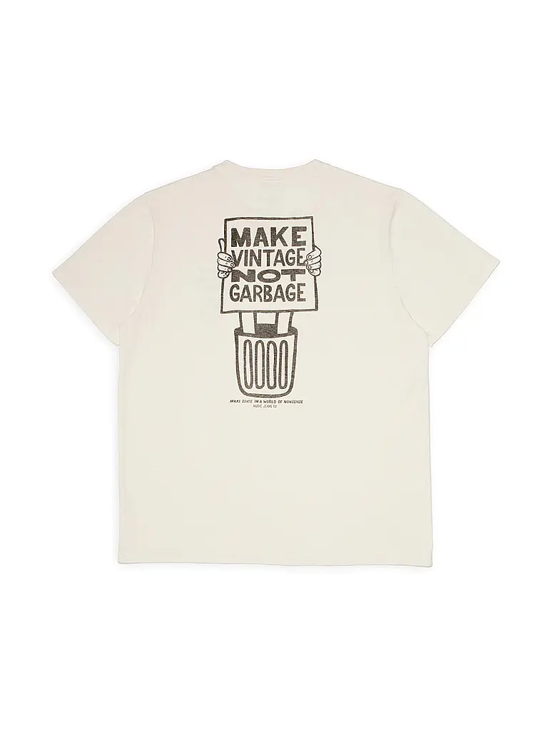 NUDIE JEANS | T-Shirt ROY GARBAGE |