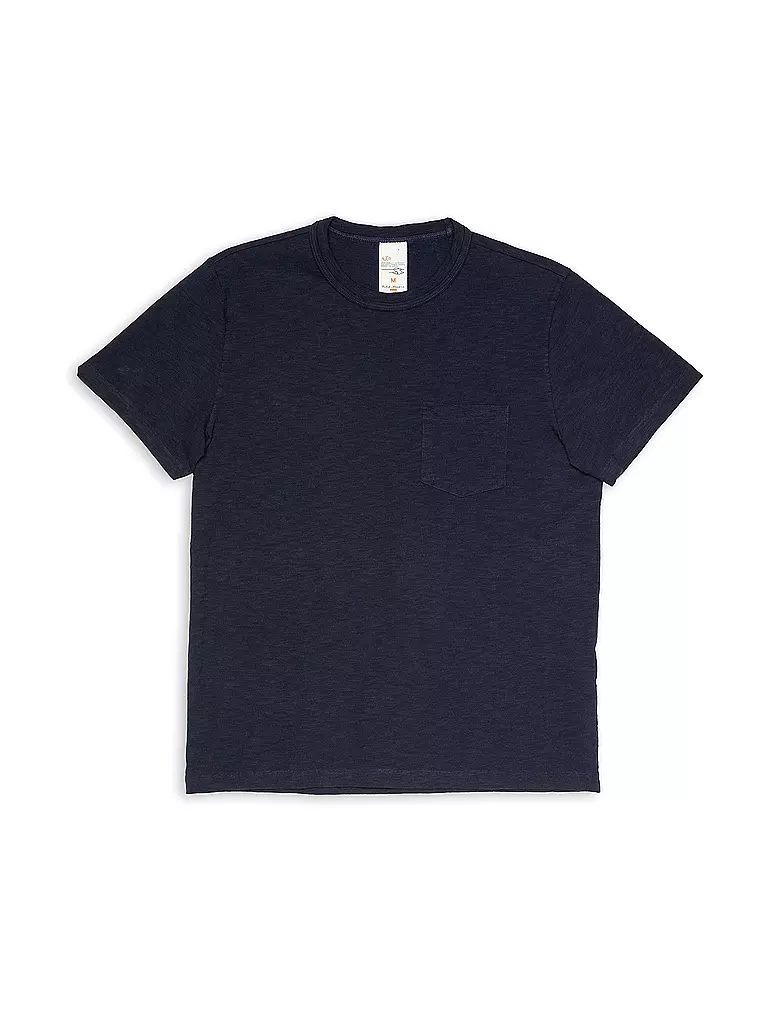 NUDIE JEANS | T-Shirt ROY | Blu scuro