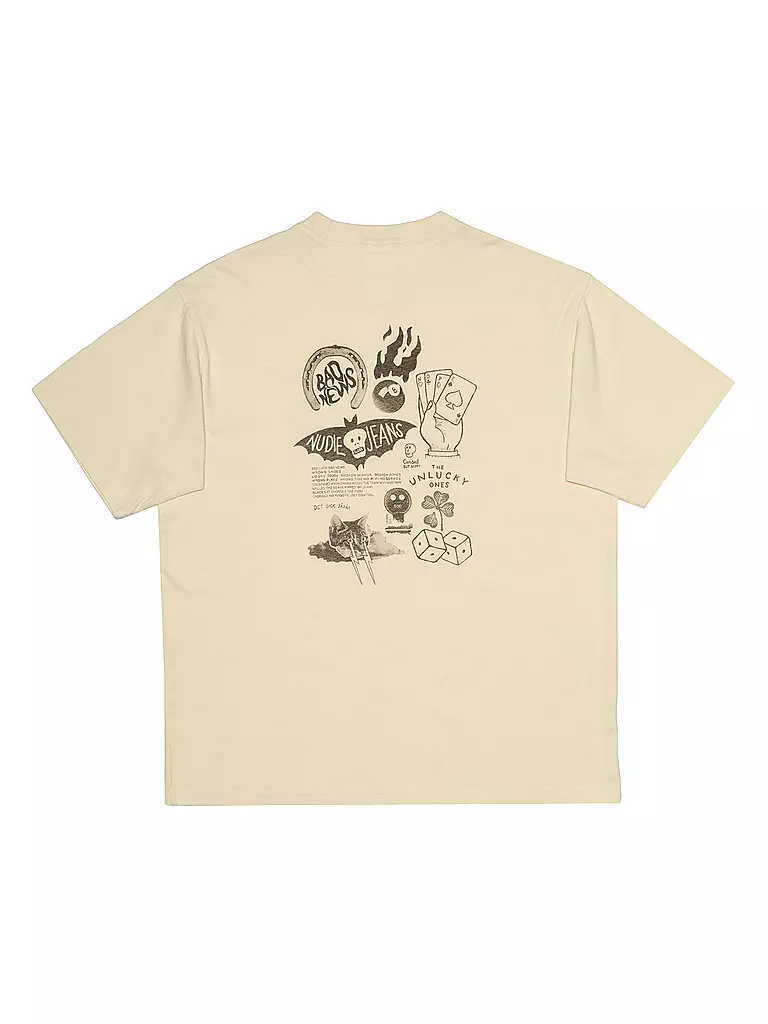 NUDIE JEANS | T-shirt | Crema