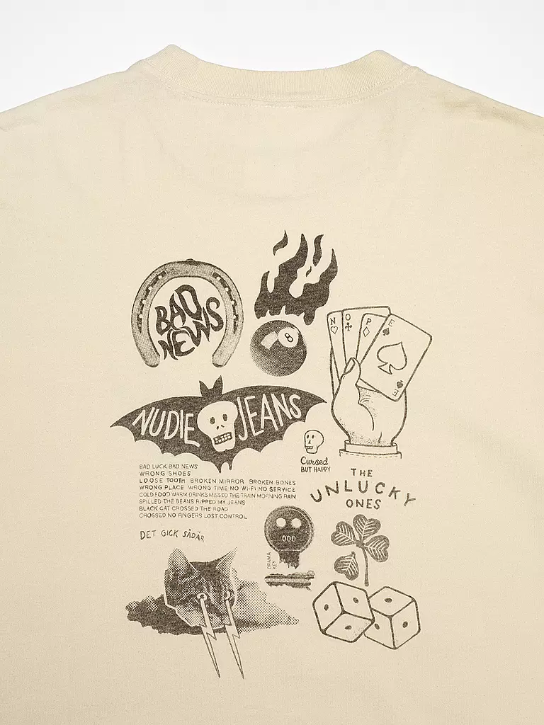 NUDIE JEANS | T-shirt | Crema