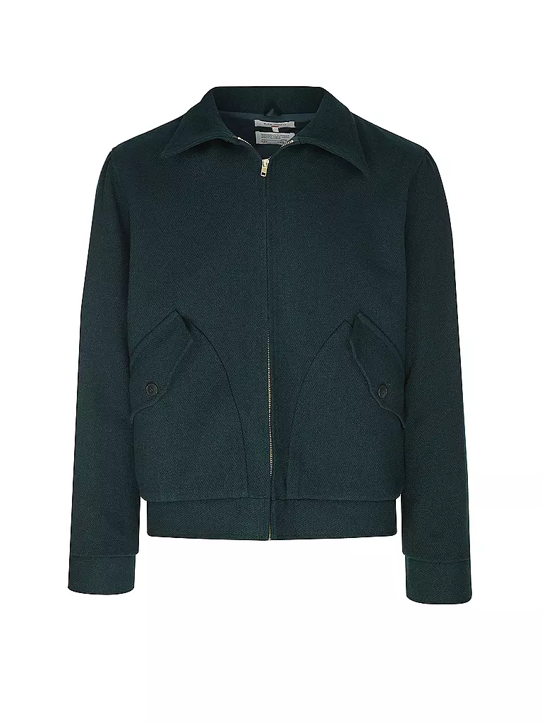 NUDIE JEANS | Wolljacke BLAKE  | Verde scuro
