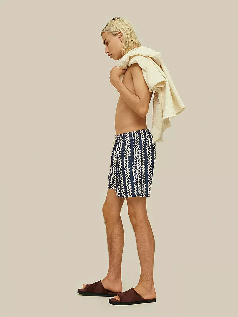 OAS | Badeshorts BLUE SCRIBBLE | Blu