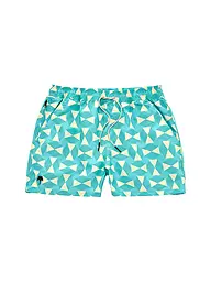 OAS | Badeshorts GREEN SQUIGGLE | Blu
