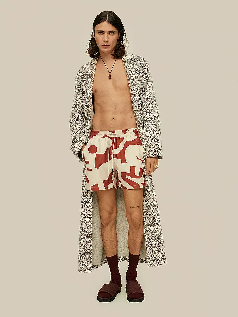 OAS | Badeshorts RUSSETT PUZZLOTEC | Rosso