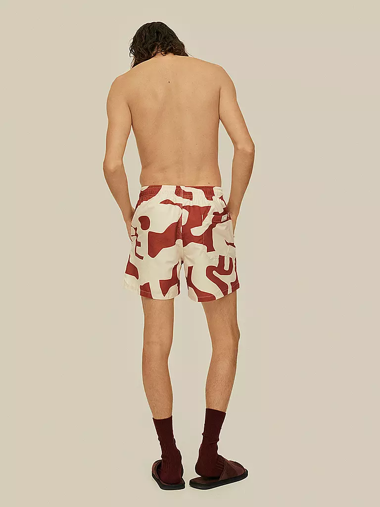 OAS | Badeshorts RUSSETT PUZZLOTEC | Rosso