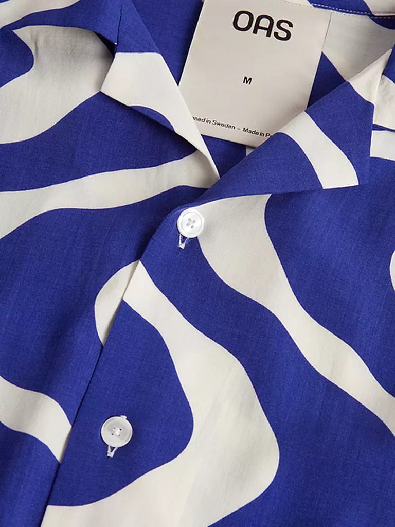 OAS | Hemd BLUE RIPPLING | Blu