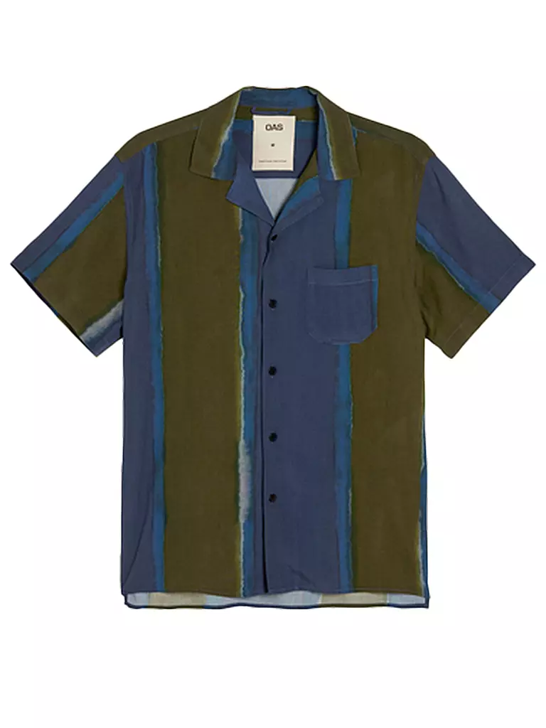 OAS | Hemd MURKY MIST  | Blu scuro