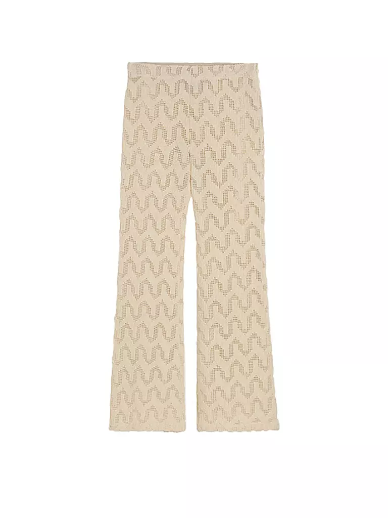 OAS | Pantaloni a zampa Marlene SINGO | Crema