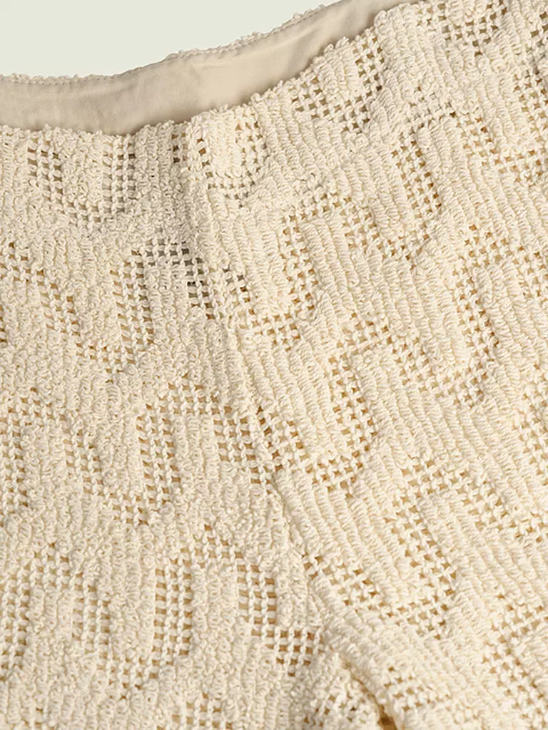 OAS | Pantaloni a zampa Marlene SINGO | Crema