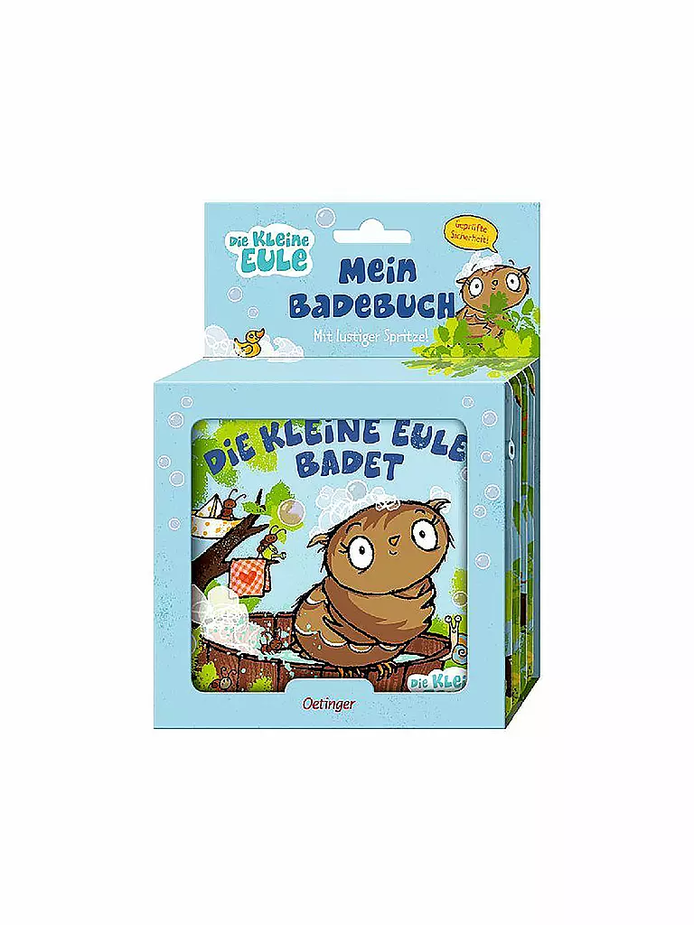 OETINGER VERLAG | La piccola civetta fa il bagno - Libro da bagno | Senza colore