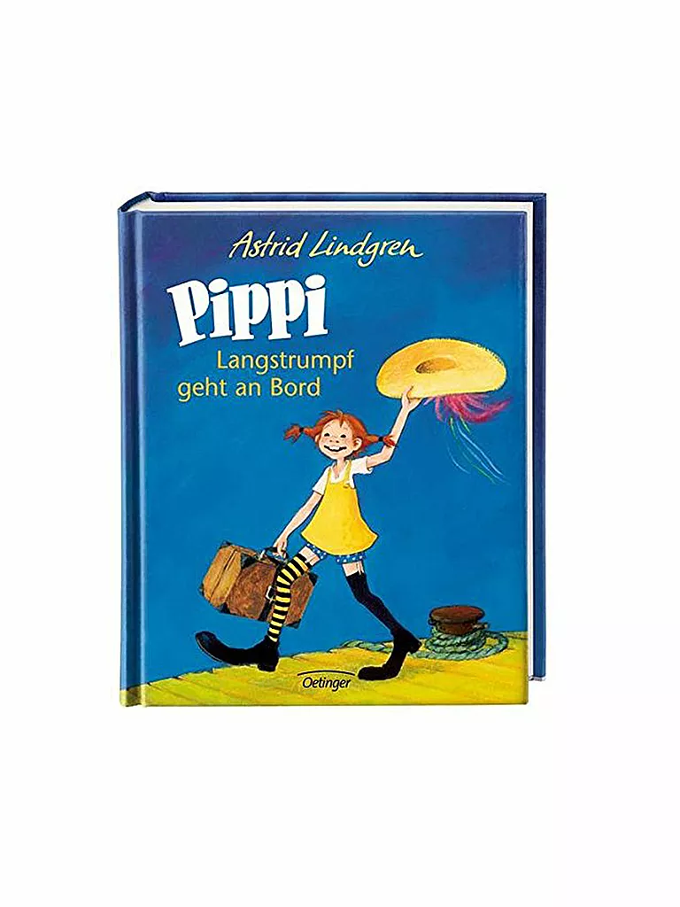 OETINGER VERLAG | Libro - Pippi Calzelunghe va a bordo, a colori (Copertina rigida) | Senza colore