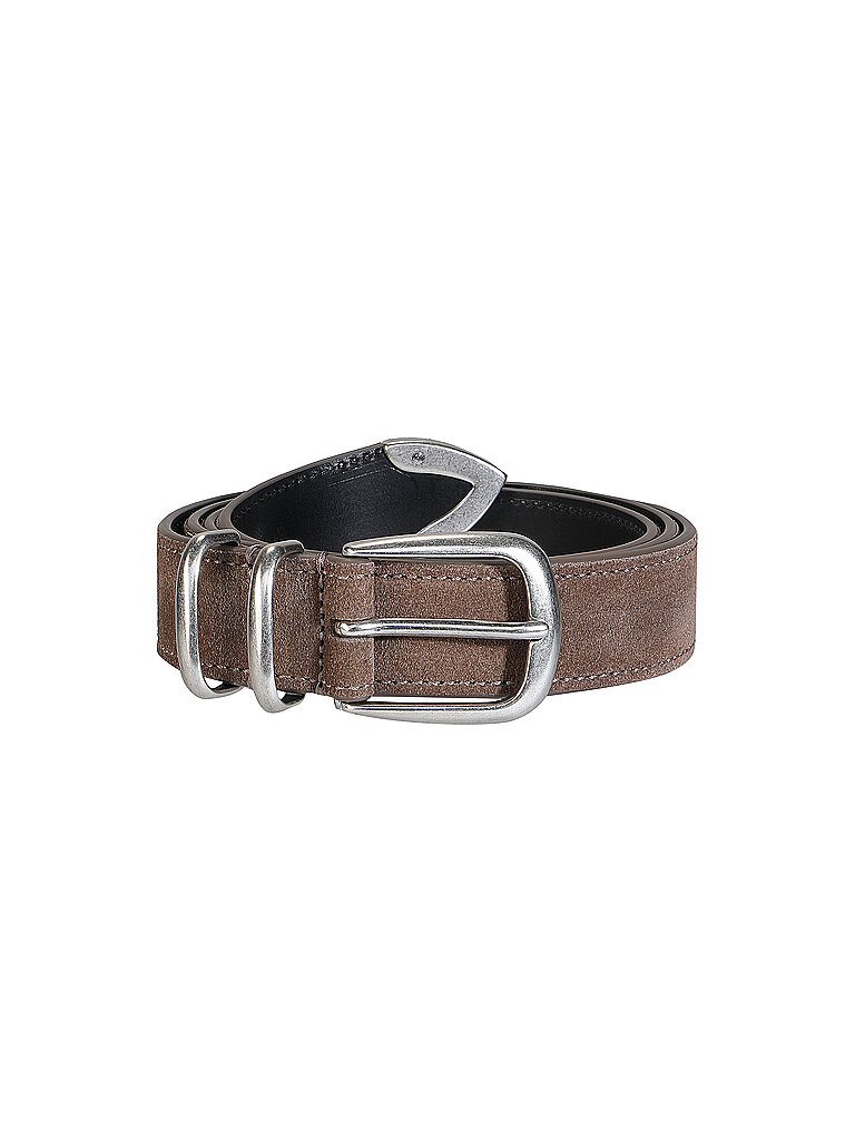 Cintura in pelle marrone 95