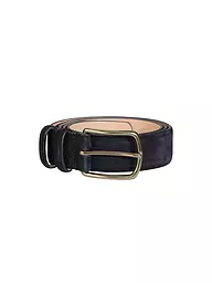 OFFICINE CREATIVE | Cintura in pelle | Blu scuro