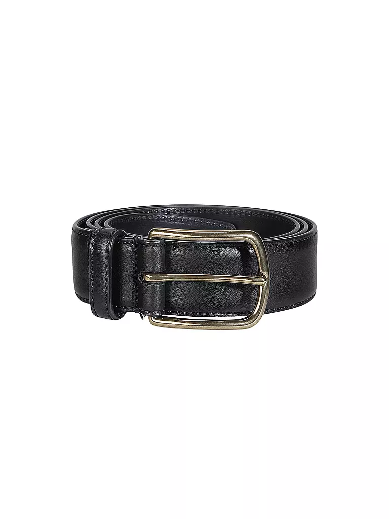 OFFICINE CREATIVE | Cintura in pelle | Nero