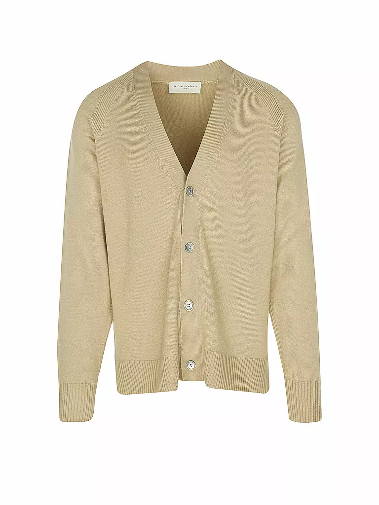 OFFICINE GENERALE | Cardigan MILOS | Cammello