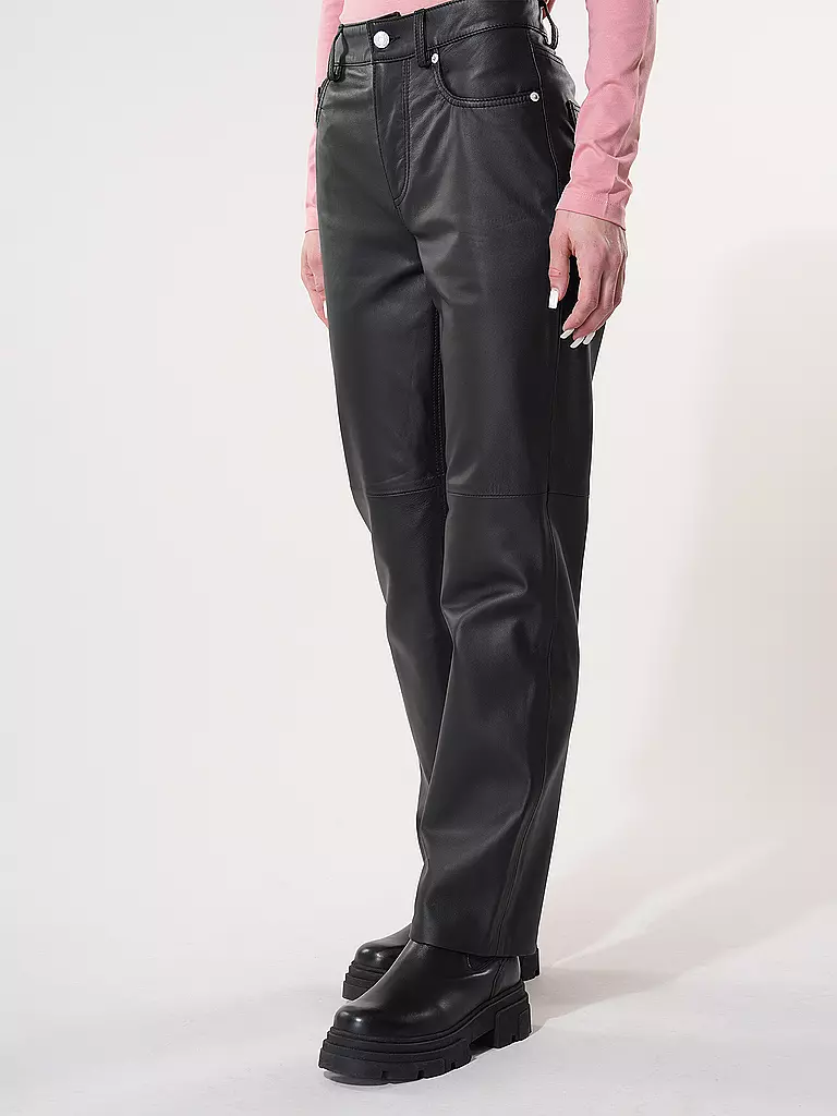 OFFICINE GENERALE | Pantaloni in pelle NAOMI |