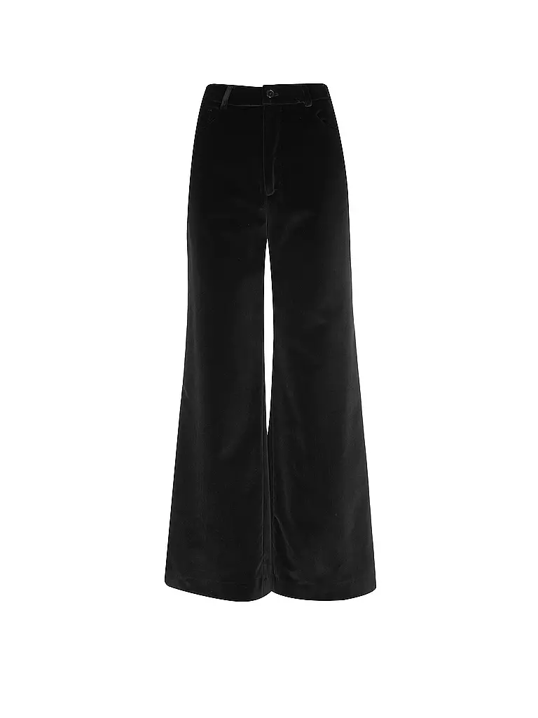 OFFICINE GENERALE | Pantaloni ROMY VELVET | Nero