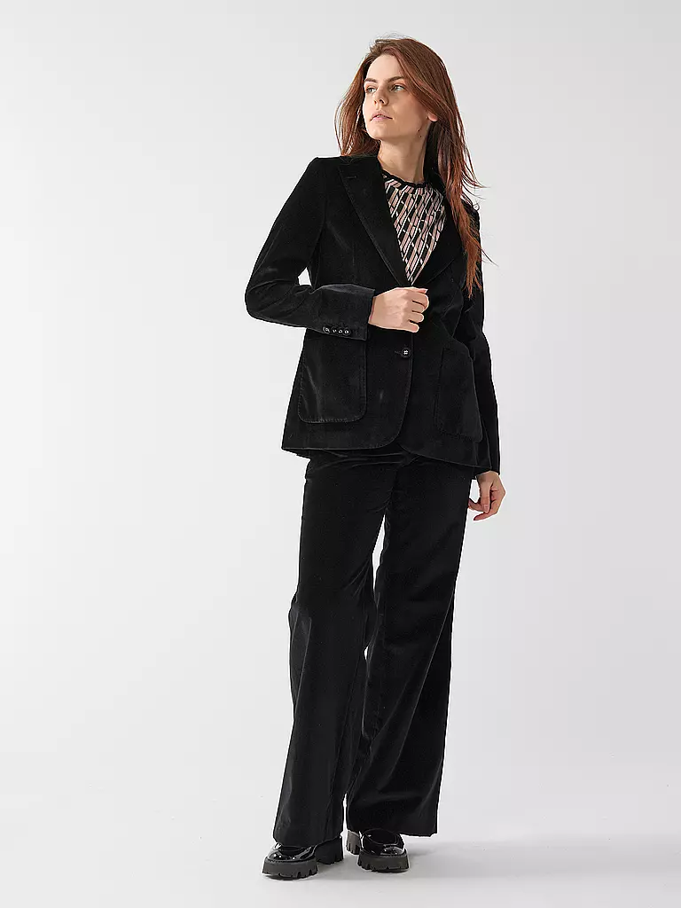 OFFICINE GENERALE | Pantaloni ROMY VELVET | Nero