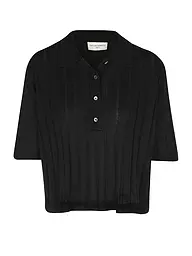 OFFICINE GENERALE | Polo a maniche 3/4 | Nero