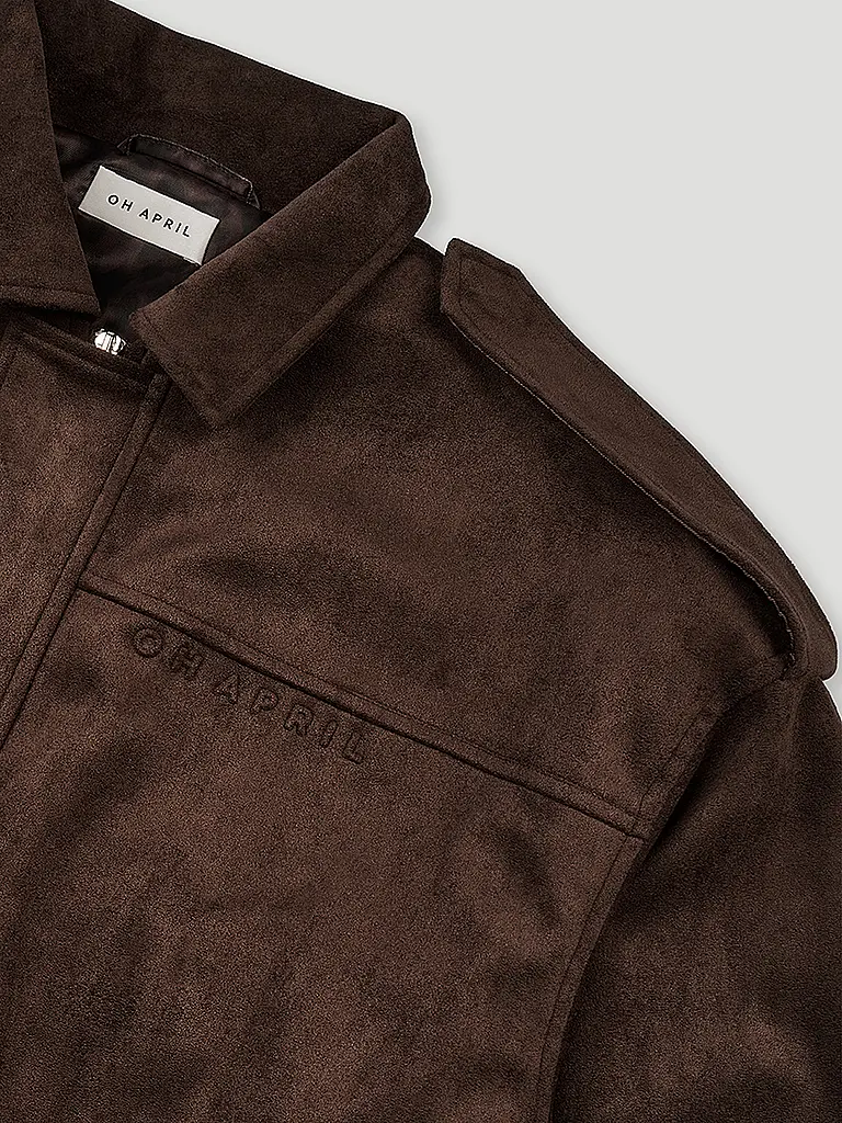 OH APRIL | Giacca in similpelle KATIE VEGAN | Marrone