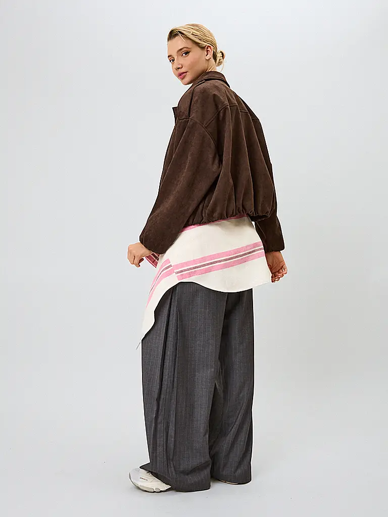 OH APRIL | Giacca in similpelle KATIE VEGAN | Marrone