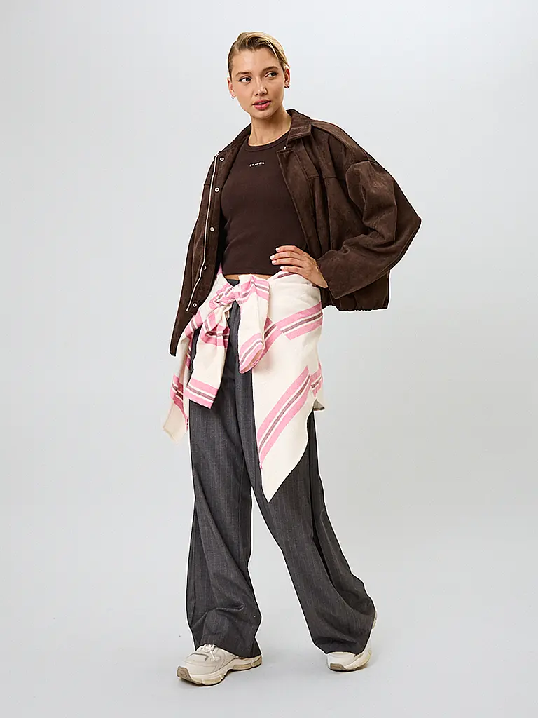 OH APRIL | Giacca in similpelle KATIE VEGAN | Marrone