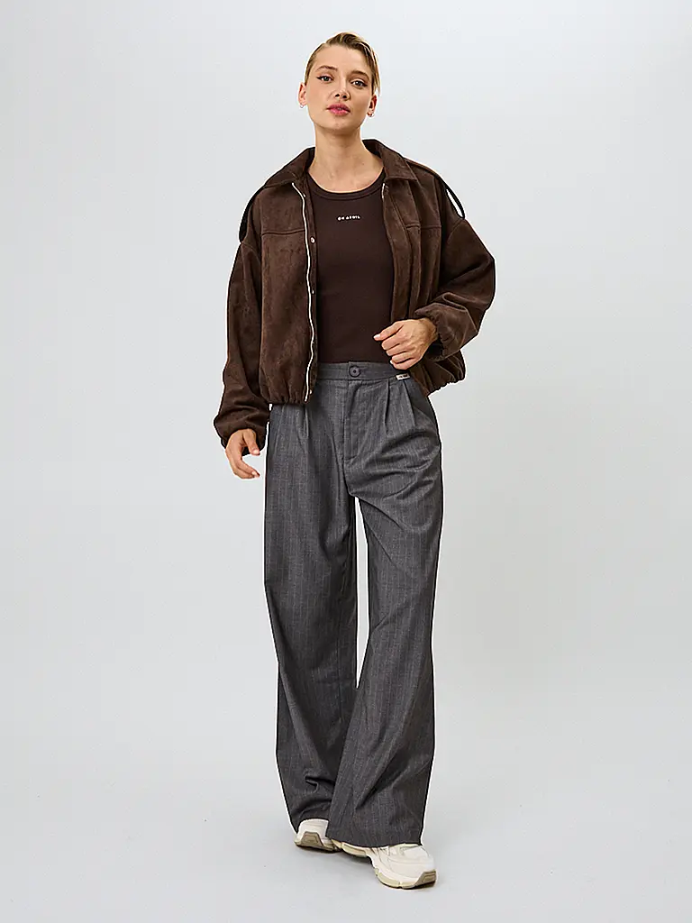 OH APRIL | Giacca in similpelle KATIE VEGAN | Marrone