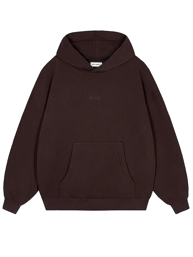 OH APRIL | Nome prodotto: Felpa con cappuccio - Hoodie GOOD KARMA WAVE | Marrone