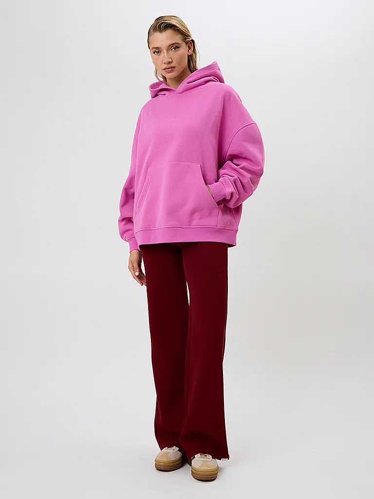 OH APRIL | Nome prodotto: Felpa con cappuccio - Hoodie NOSTALGIA HEART CANDY | Fucsia