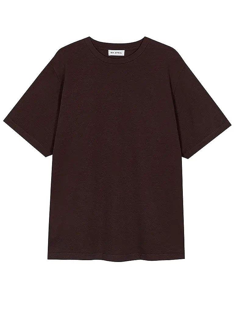 OH APRIL | Nome prodotto: T-Shirt GOOD KARMA | Marrone