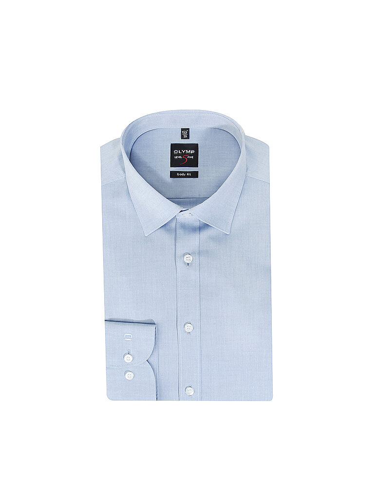 Camicia Body Fit blu 46