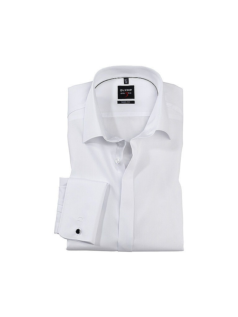 Camicia business slim fit bianco 45