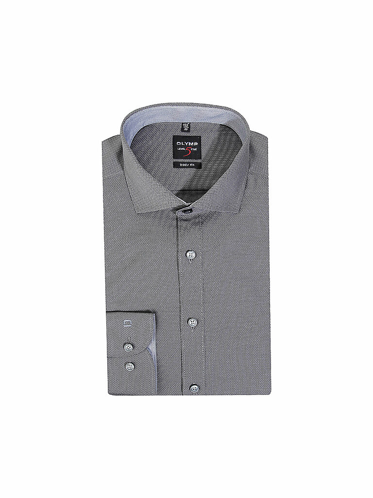Camicia Body Fit grigio 38