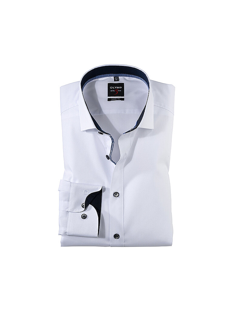 Camicia Body-Fit bianco 45