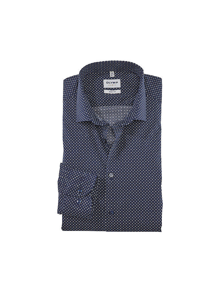 Camicia Body Fit blu 45