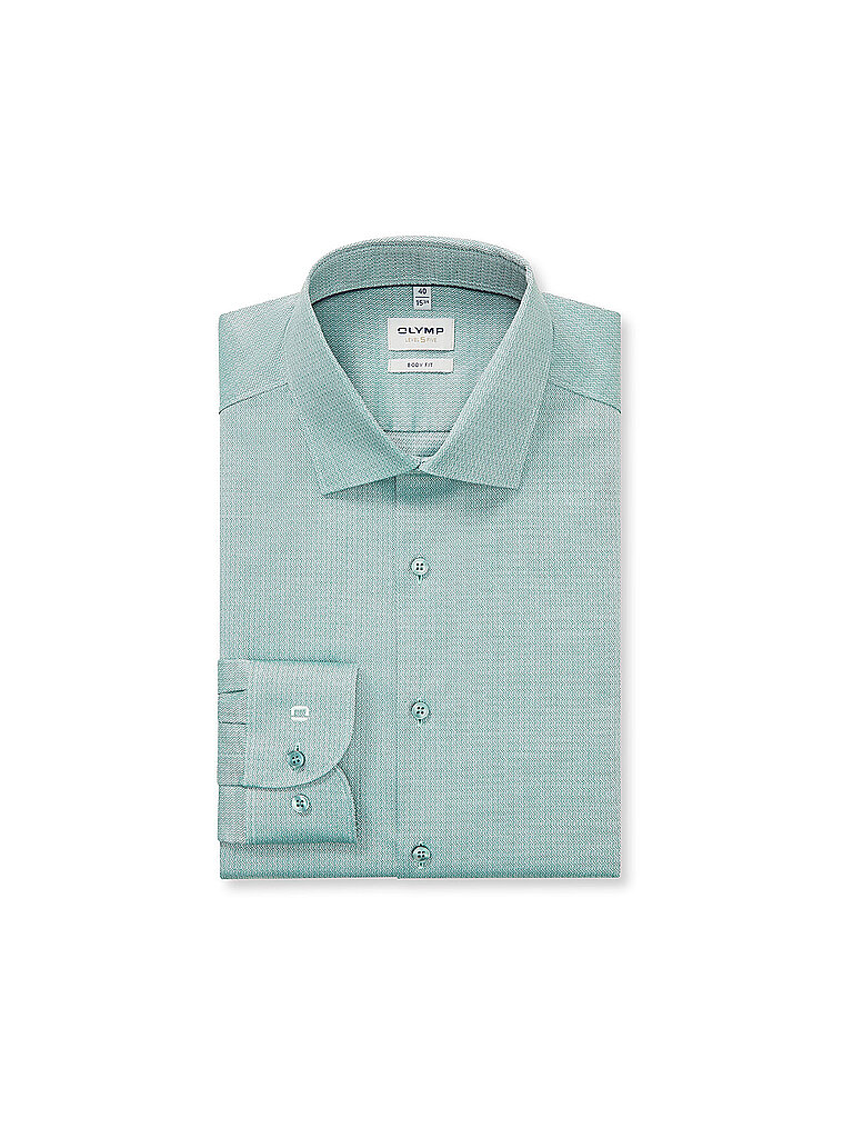 Camicia Body Fit menta 44
