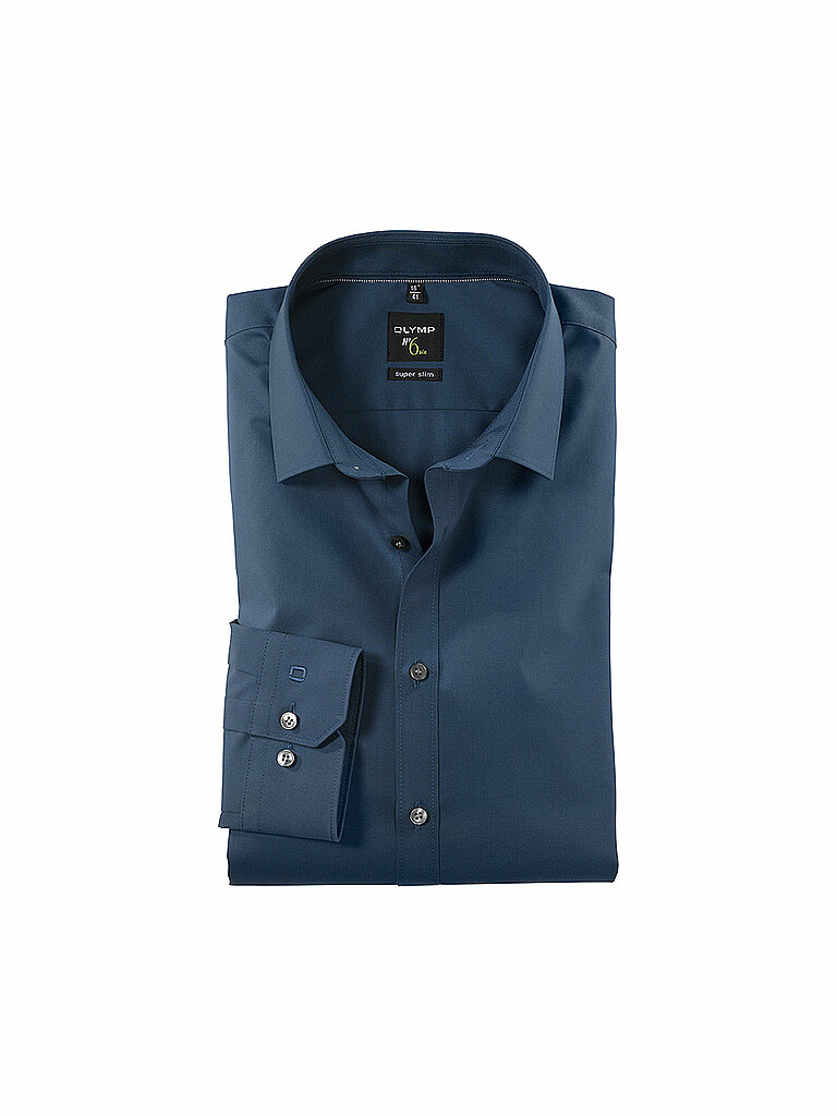 Camicia business super slim blu 38