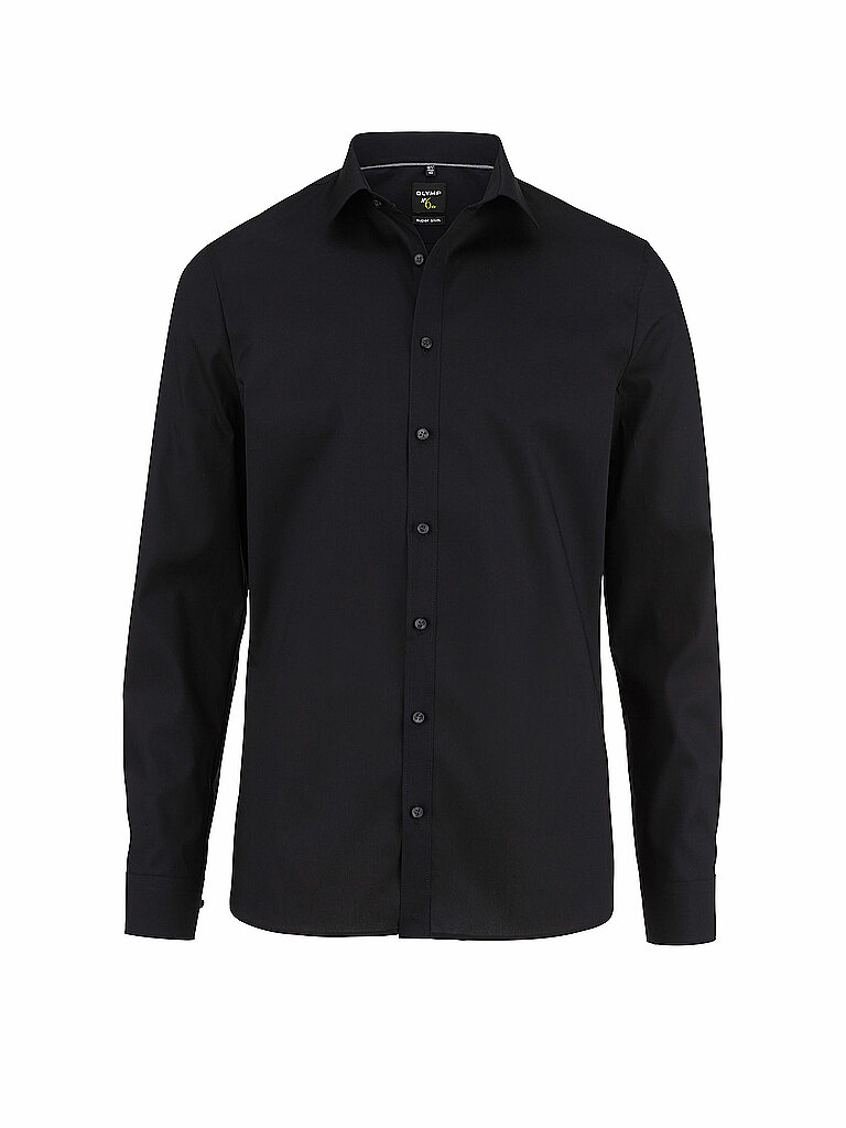Camicia business super slim nero 37