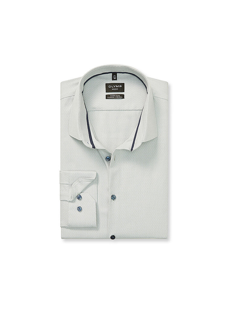 Camicia Super Slim Fit verde chiaro 37